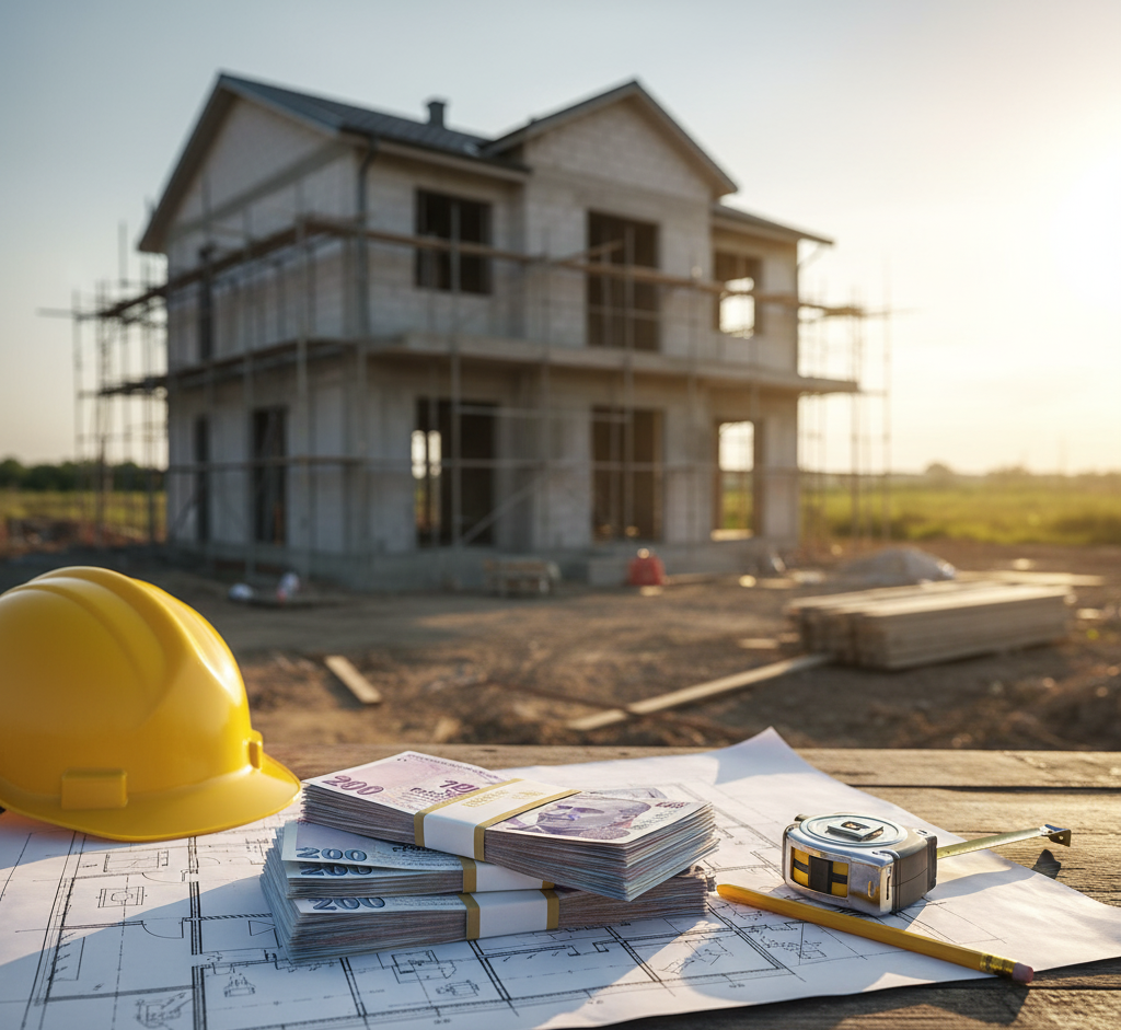 anahtar teslim ev maliyeti